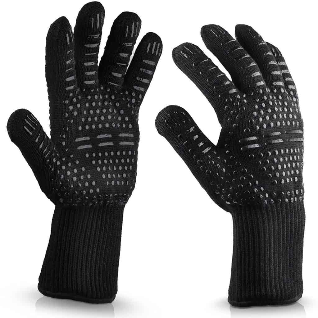Heat-Resistant Gloves & Food Tong For BBQ