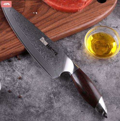Chef's Kitchen Knives For Preparing Food